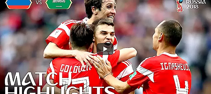 SESTŘIH: Rusko v úvodním utkání jasně přehrálo Saúdskou Arábii 5:0 obrázek