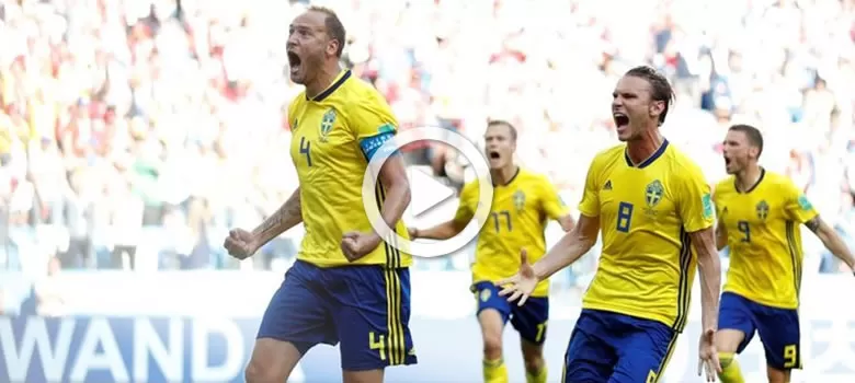 Švédové nakonec porazili Koreu 1:0. Úřadovalo video a z penalty se prosadil Granqvist obrázek