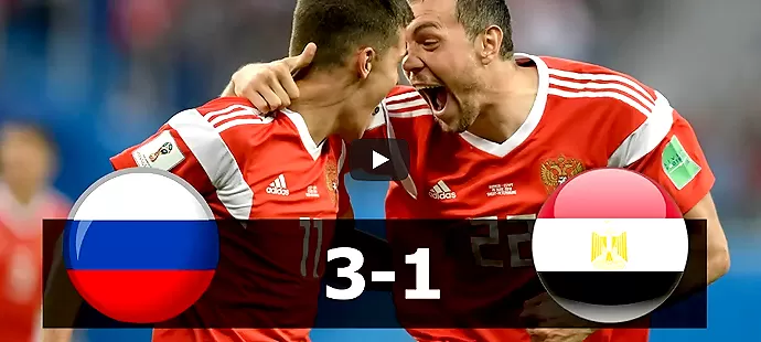 Sestřih: Domácí Rusko jede na 100 %! Po Saúdské Arábii včera smetlo i Egypt v čele se Salahem 3:1 obrázek