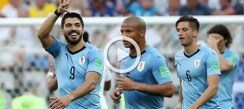 Suaréz skóroval, Uruguay vyhrála nad Saúdskou Arábií 1:0 a zajistila si postup ze skupiny obrázek
