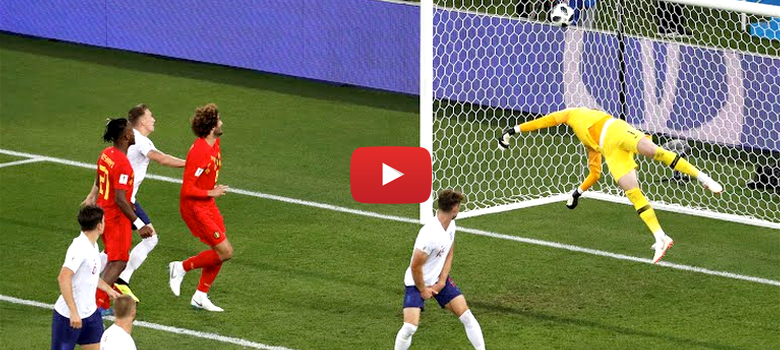 Video: Tak tahle gólová oslava se nepovedla. Belgie ovládla skupinu G