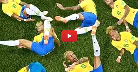 SRANDOVNÍ VIDEO: Neymar a jeho divadlo - dobírá si ho celý svět!