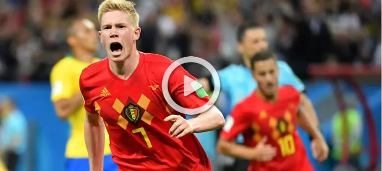 Fotbalisté Belgie postupují do semifinále po 32 letech. Porazili Brazílii 2:1 obrázek