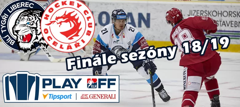 Česká extraliga jde do finále! V boji o titul se utkají Bílí Tygři Liberec s Oceláři Třinec obrázek