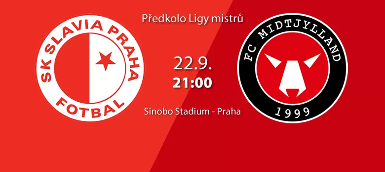 Slavia - Midtjylland: souboj o Ligu Mistrů obrázek