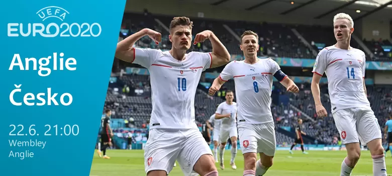 EURO 2020: Zápas o první místo ve skupině! Česko - Anglie obrázek